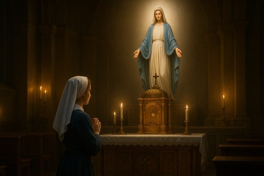 Terceira Aparição de Nossa Senhora das Graças