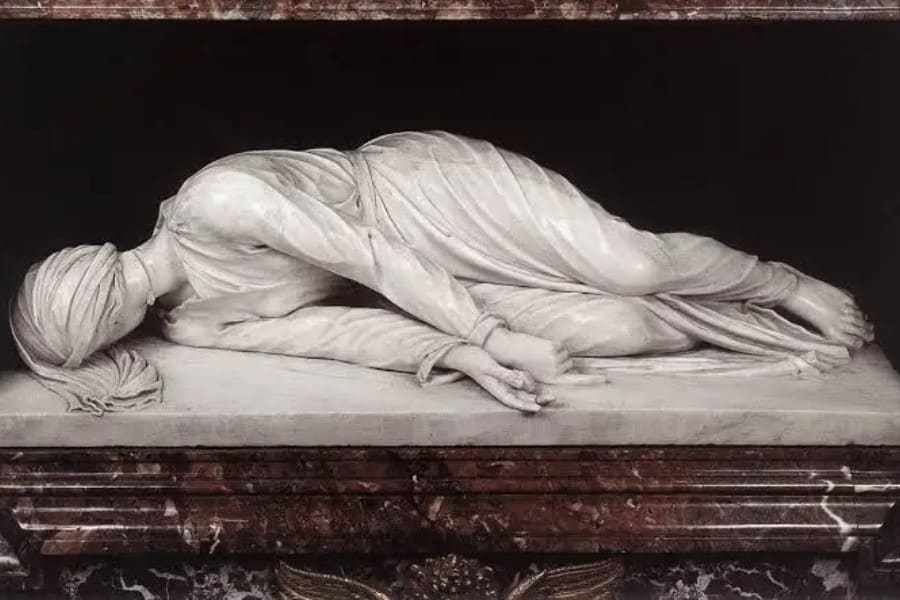 Santa Cecília escultura de Stefano Maderno