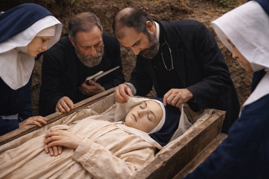 Corpo Incorrupto de Santa Bernadete: exumação privada (1899)