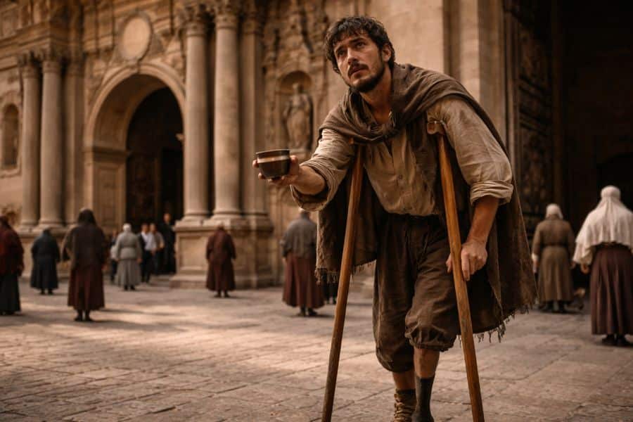 Miguel Juan Pellicer se torna mendigo